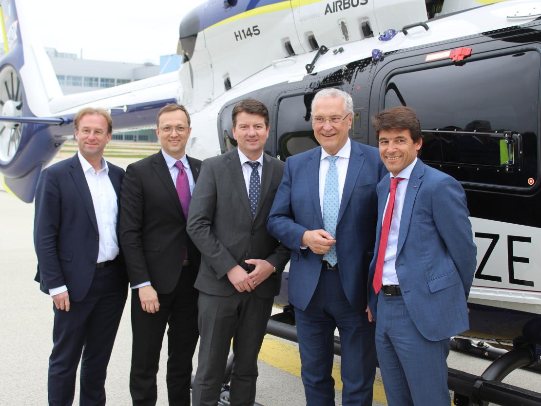 Airbus Polizeihelikopter