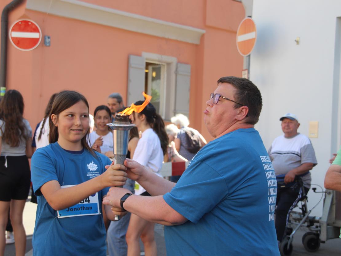 Inklusions-Fackellauf Oettingen