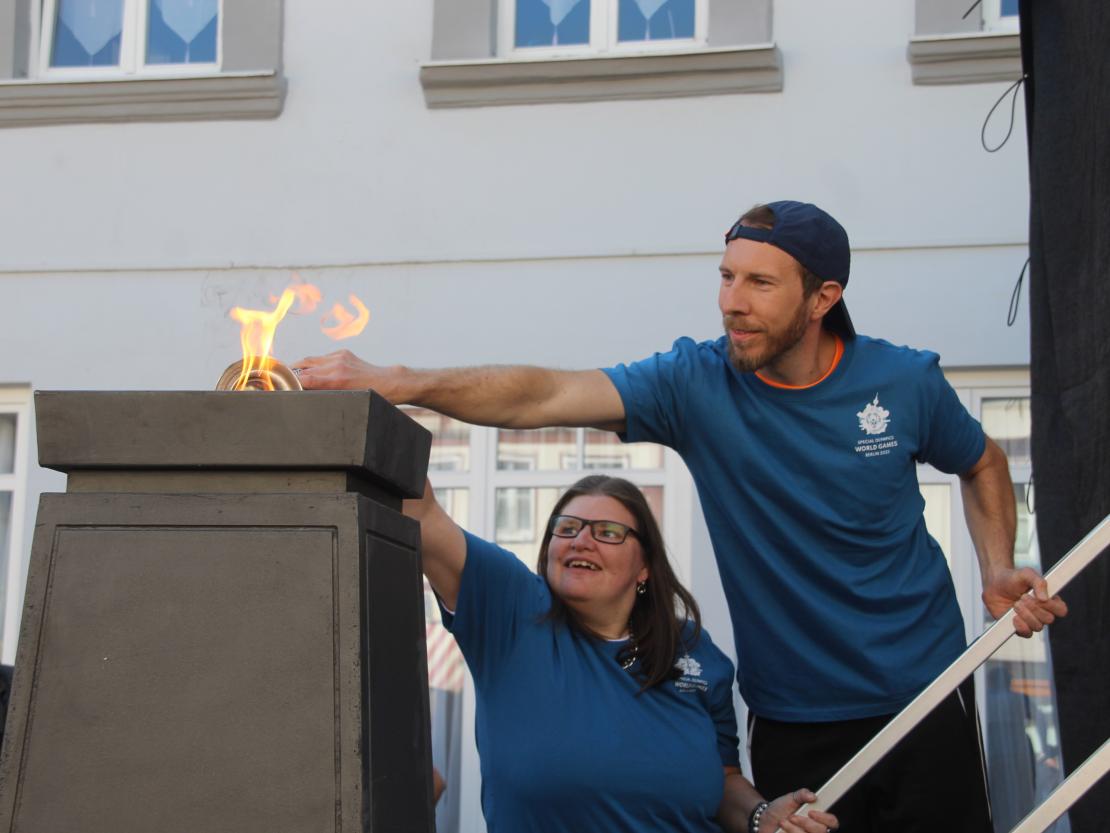 Inklusions-Fackellauf Oettingen