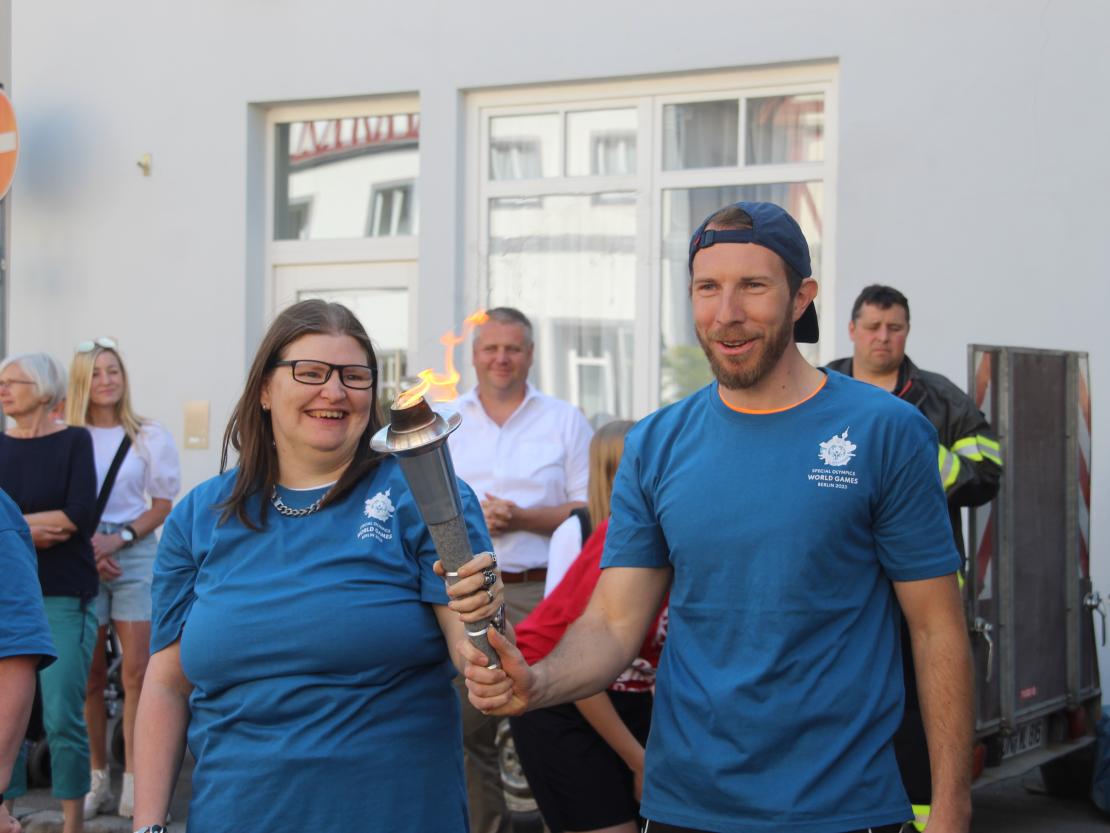 Inklusions-Fackellauf Oettingen