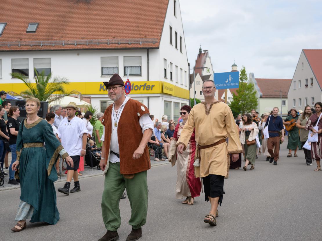 Historisches Stadtfest Monheim 2023