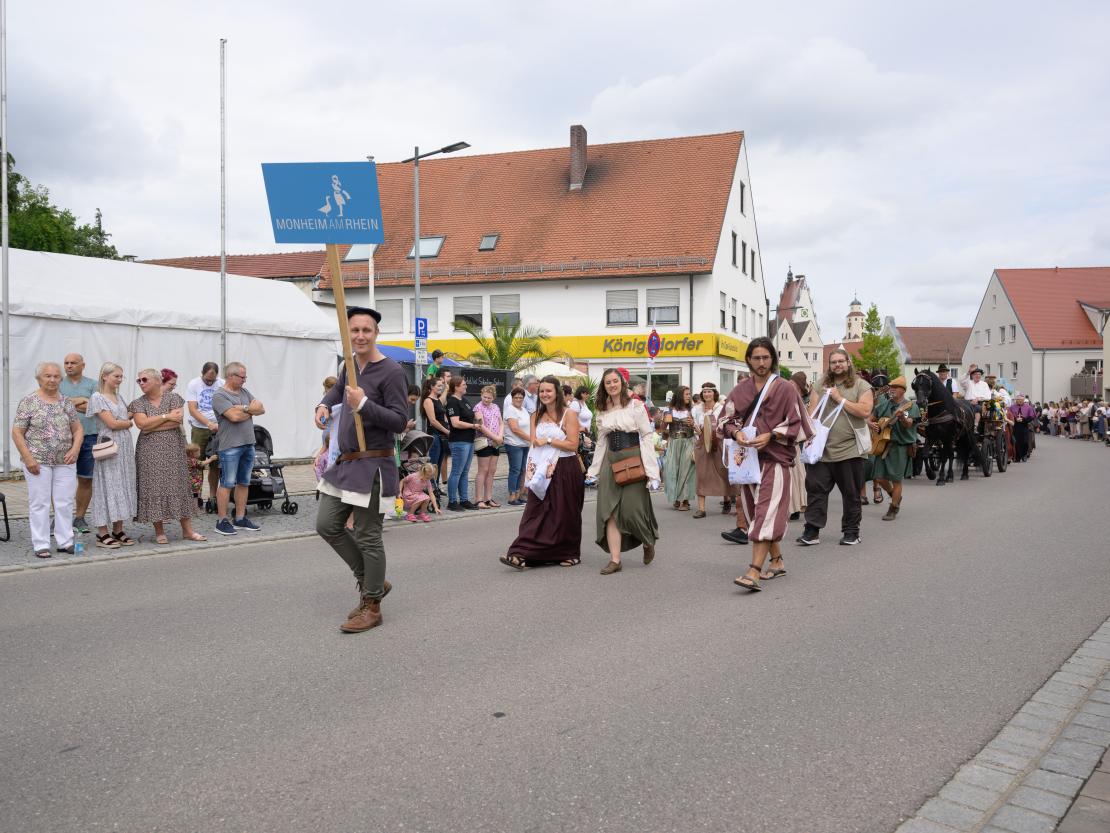 Historisches Stadtfest Monheim 2023