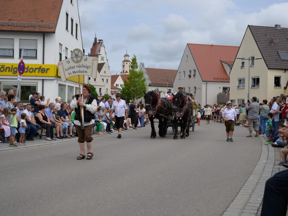 Historisches Stadtfest Monheim 2023