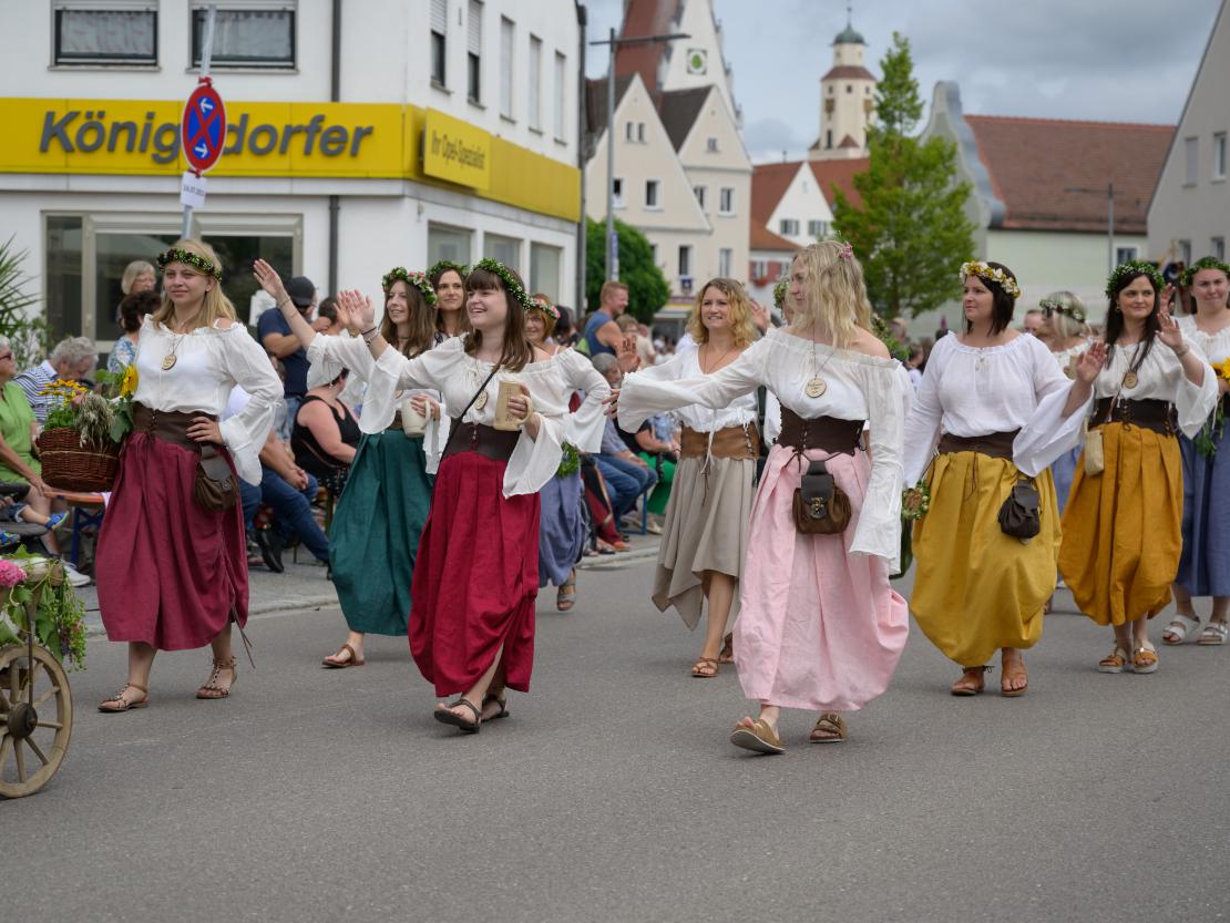 Historisches Stadtfest Monheim 2023.