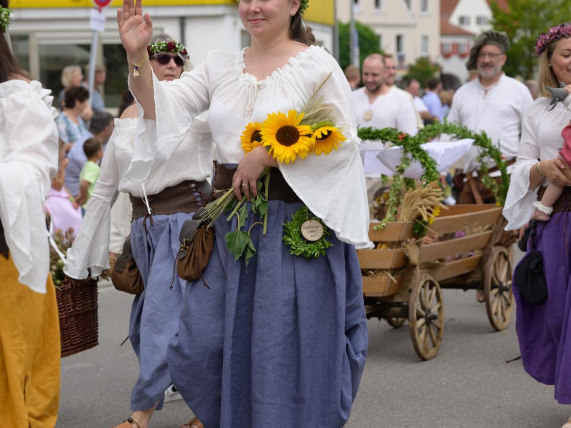 Historisches Stadtfest Monheim 2023.