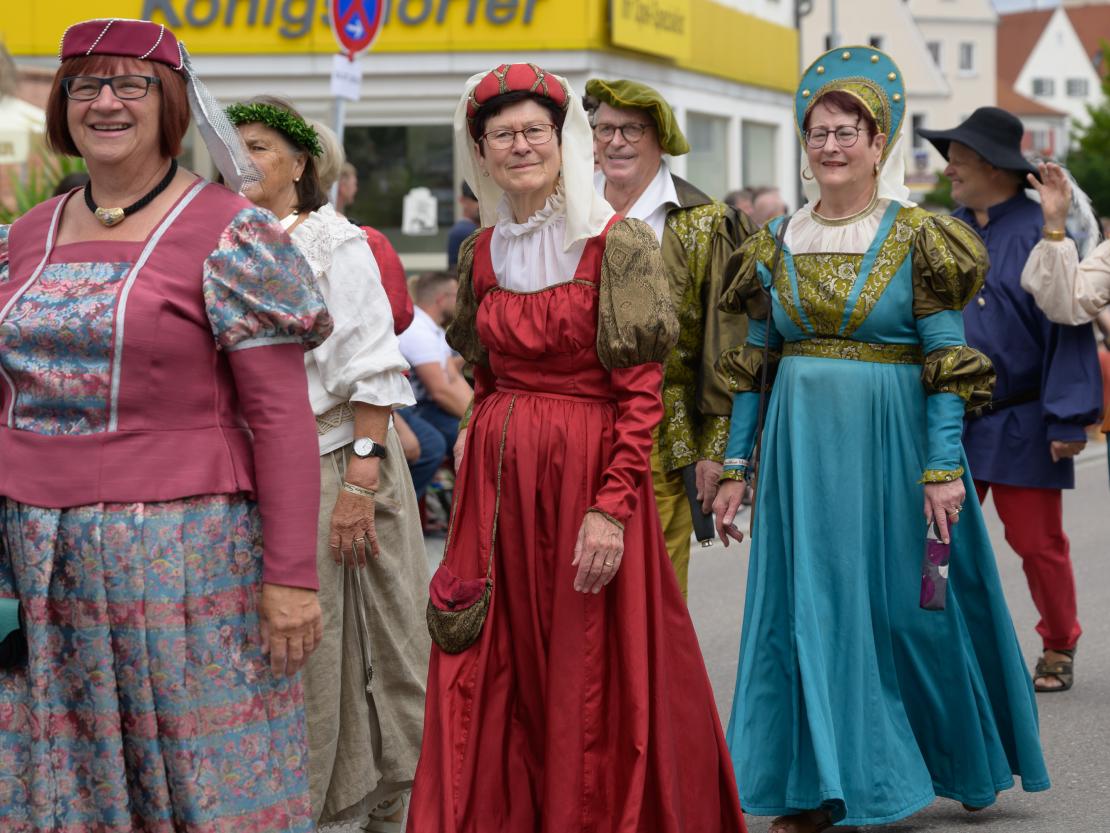 Historisches Stadtfest Monheim 2023.
