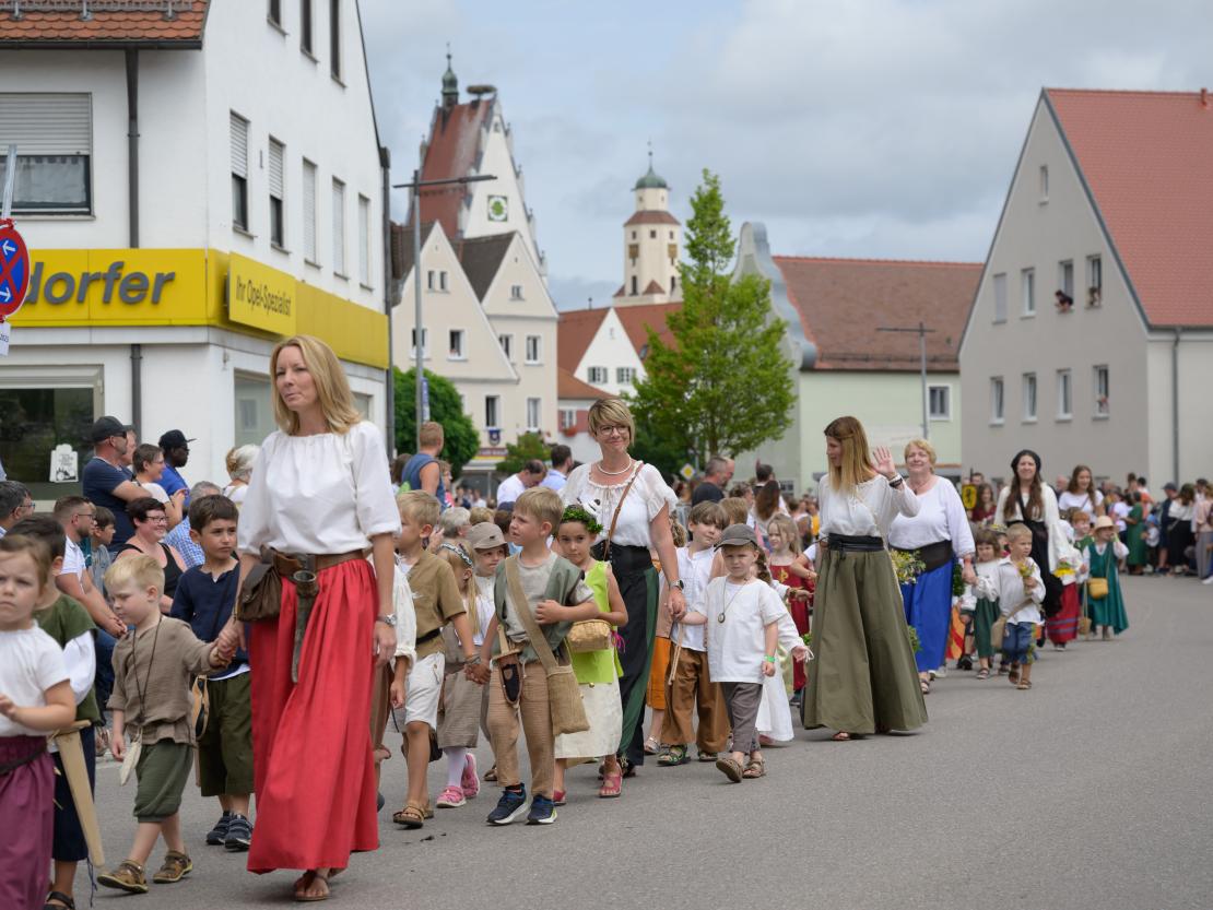Historisches Stadtfest Monheim 2023.