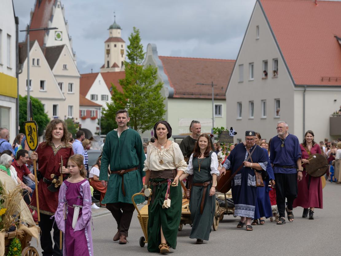 Historisches Stadtfest Monheim 2023.
