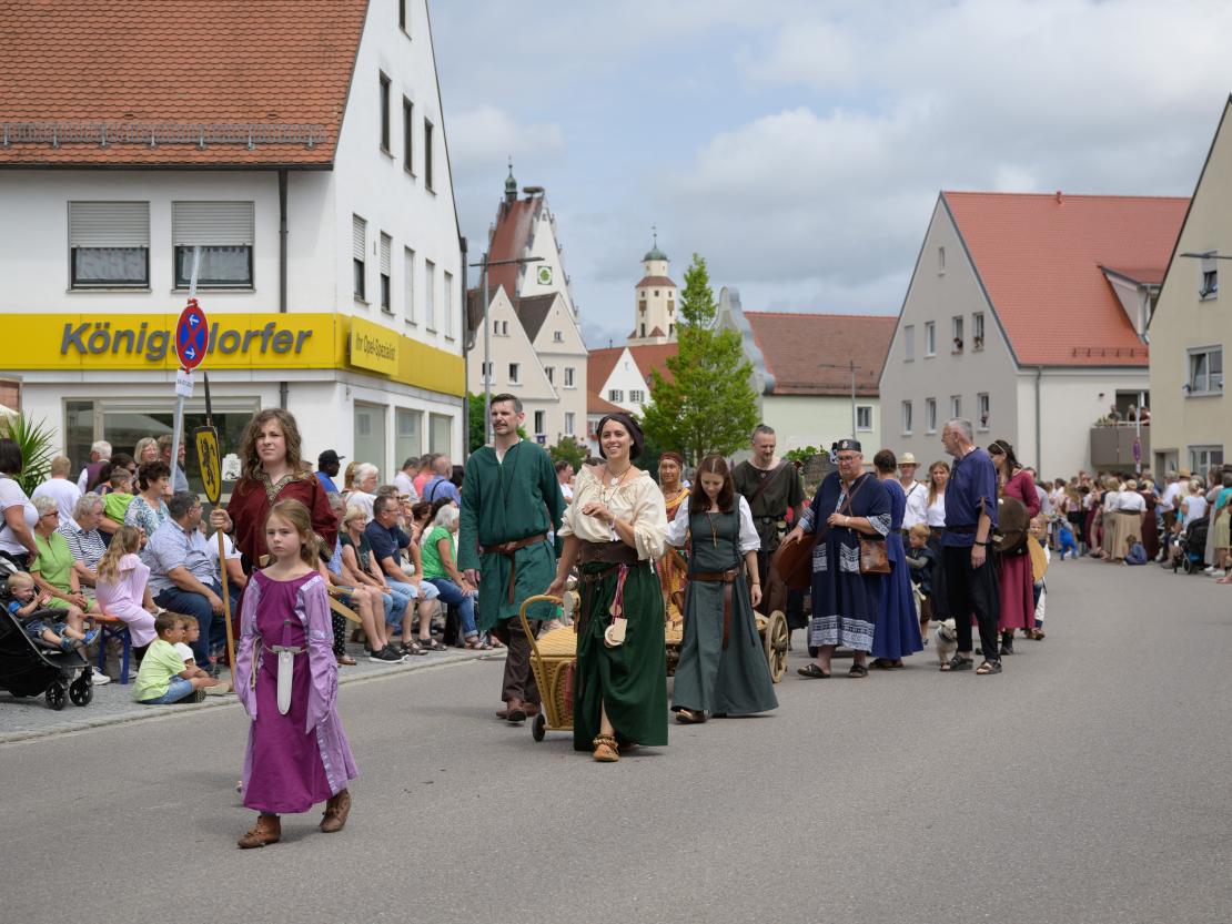 Historisches Stadtfest Monheim 2023.