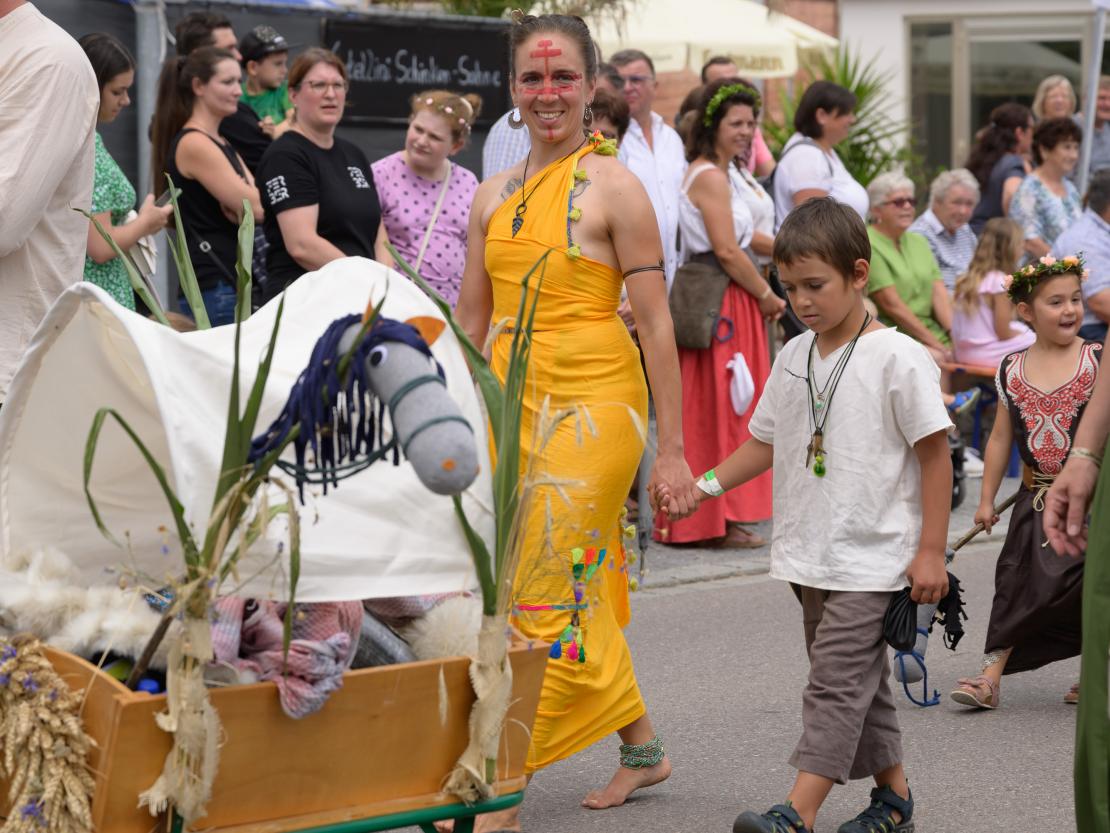Historisches Stadtfest Monheim 2023.