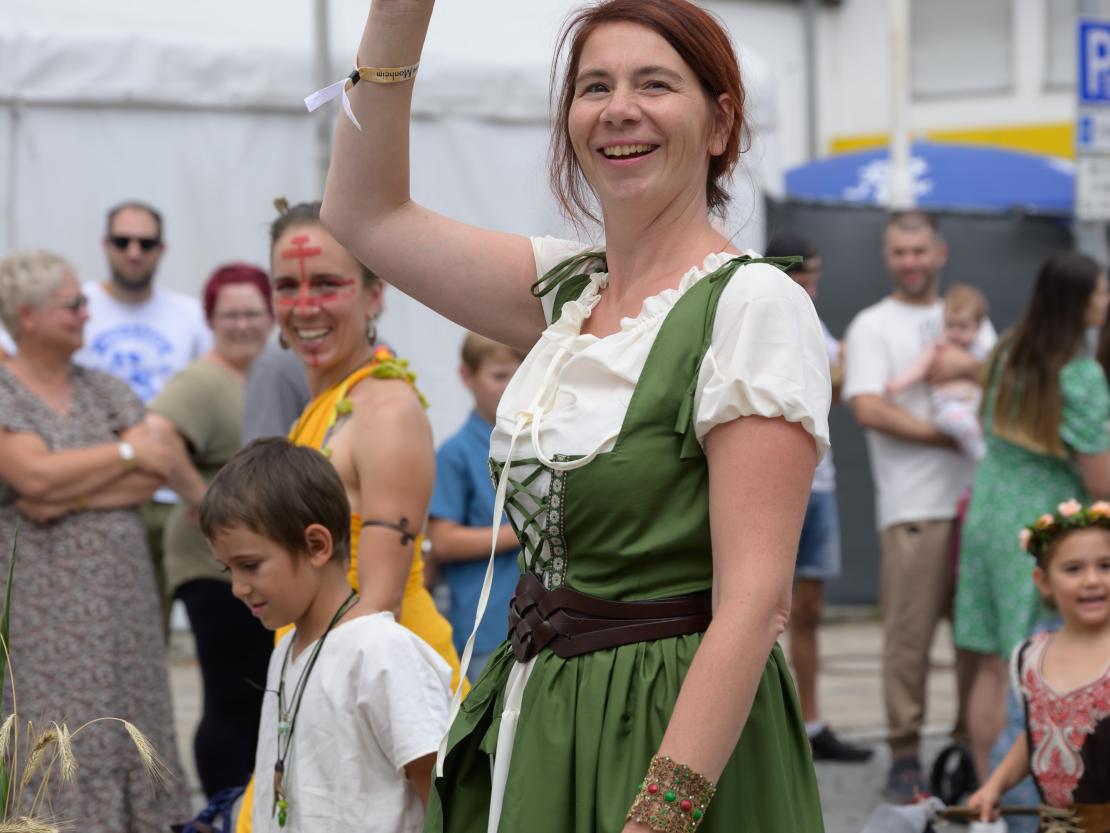 Historisches Stadtfest Monheim 2023.