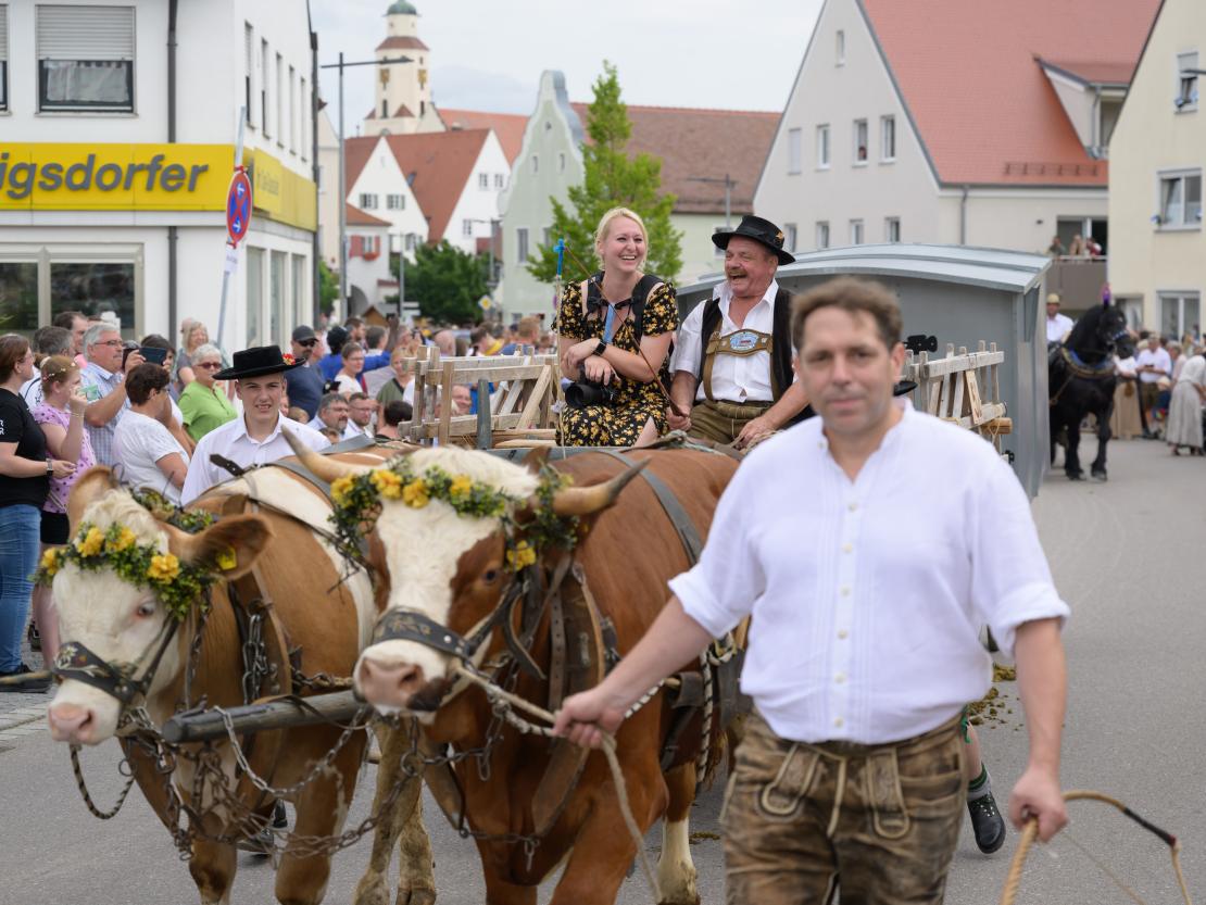 Historisches Stadtfest Monheim 2023.