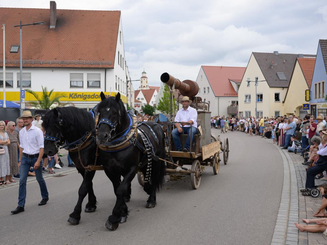 Historisches Stadtfest Monheim 2023.