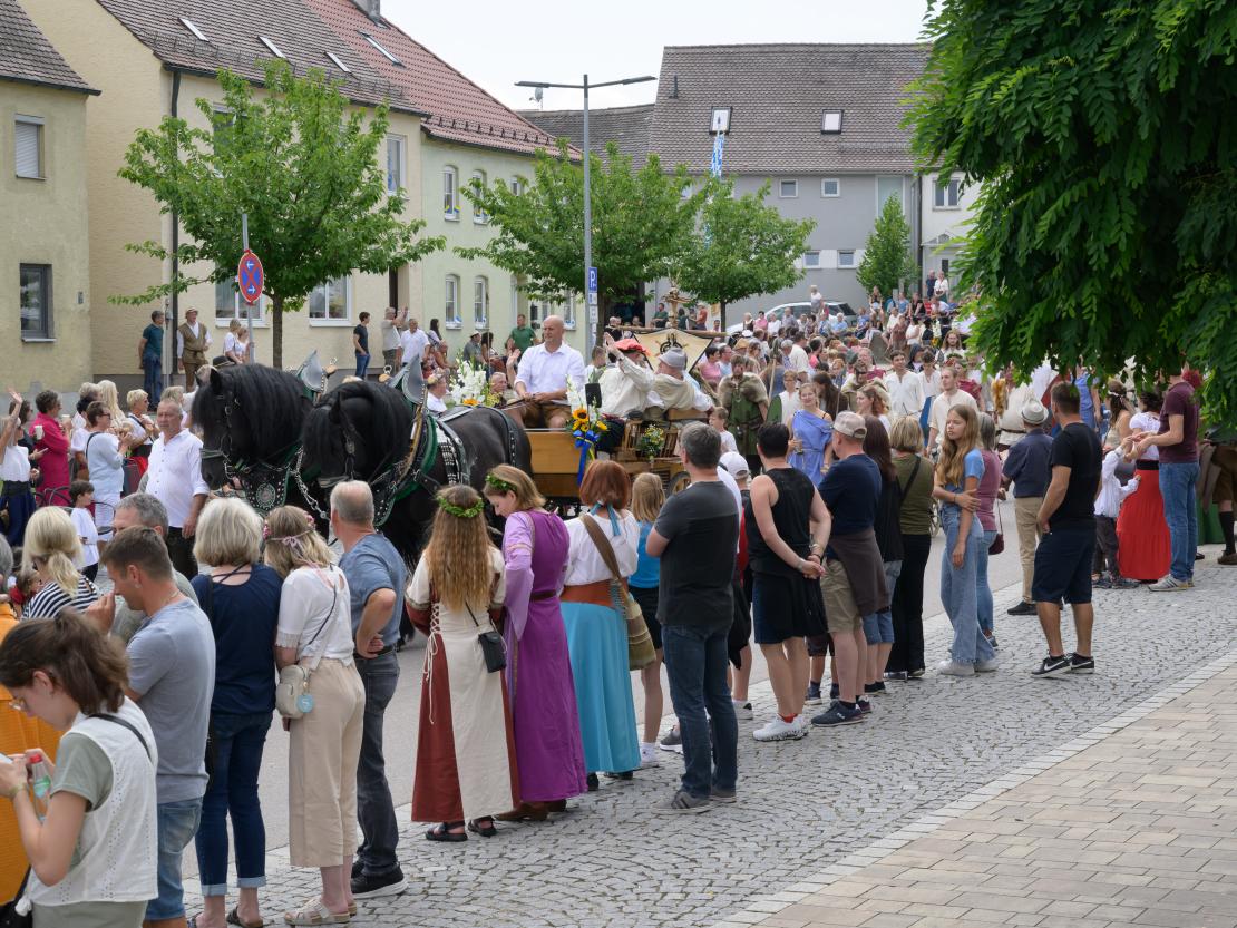 Historisches Stadtfest Monheim 2023.