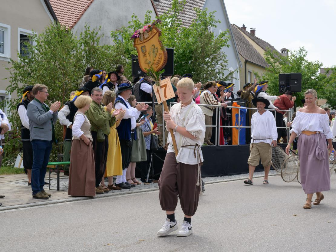 Historisches Stadtfest Monheim 2023.