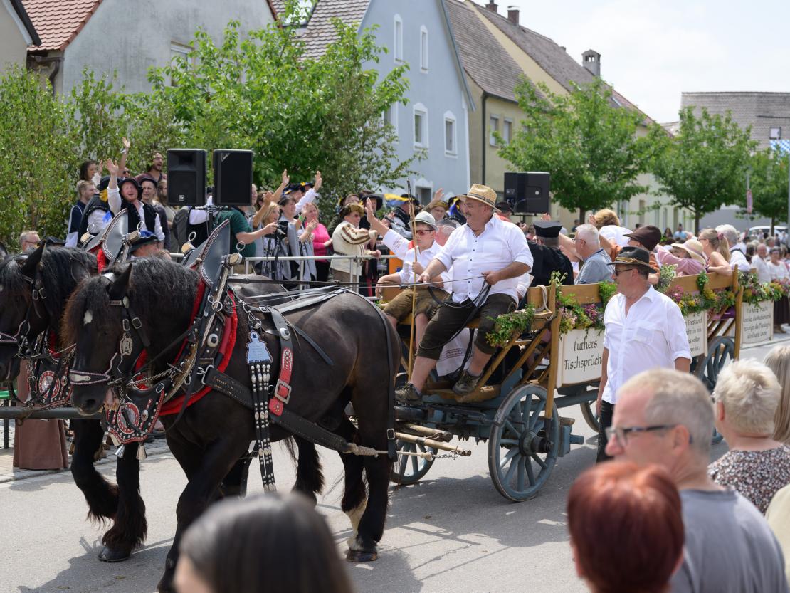 Historisches Stadtfest Monheim 2023.