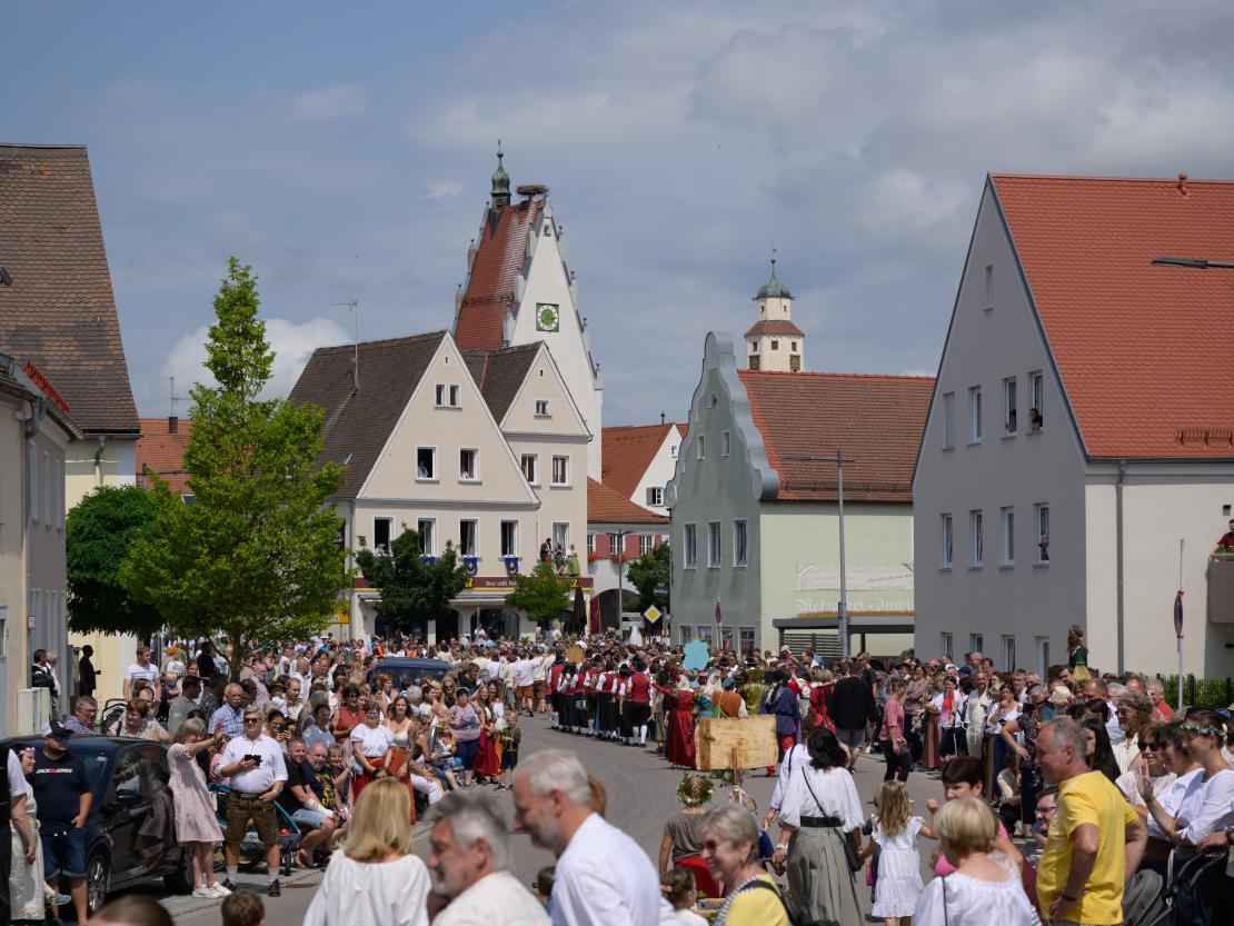 Historisches Stadtfest Monheim 2023.