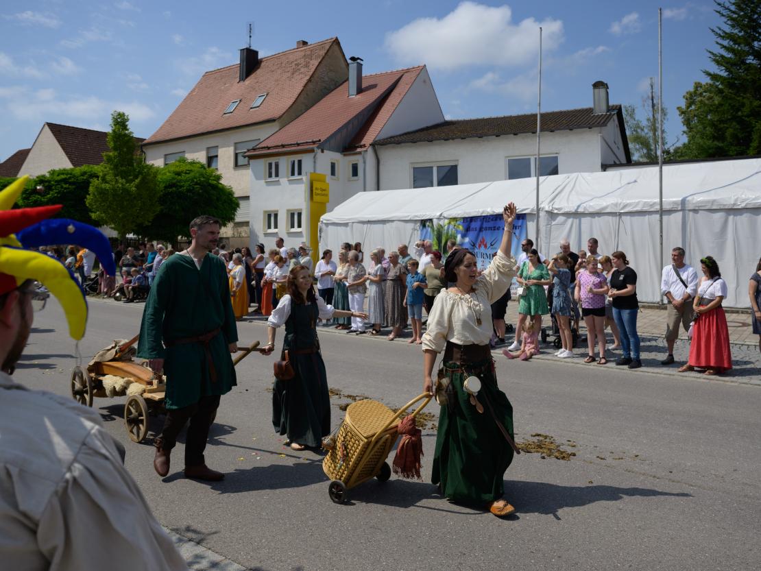 Historisches Stadtfest Monheim 2023.