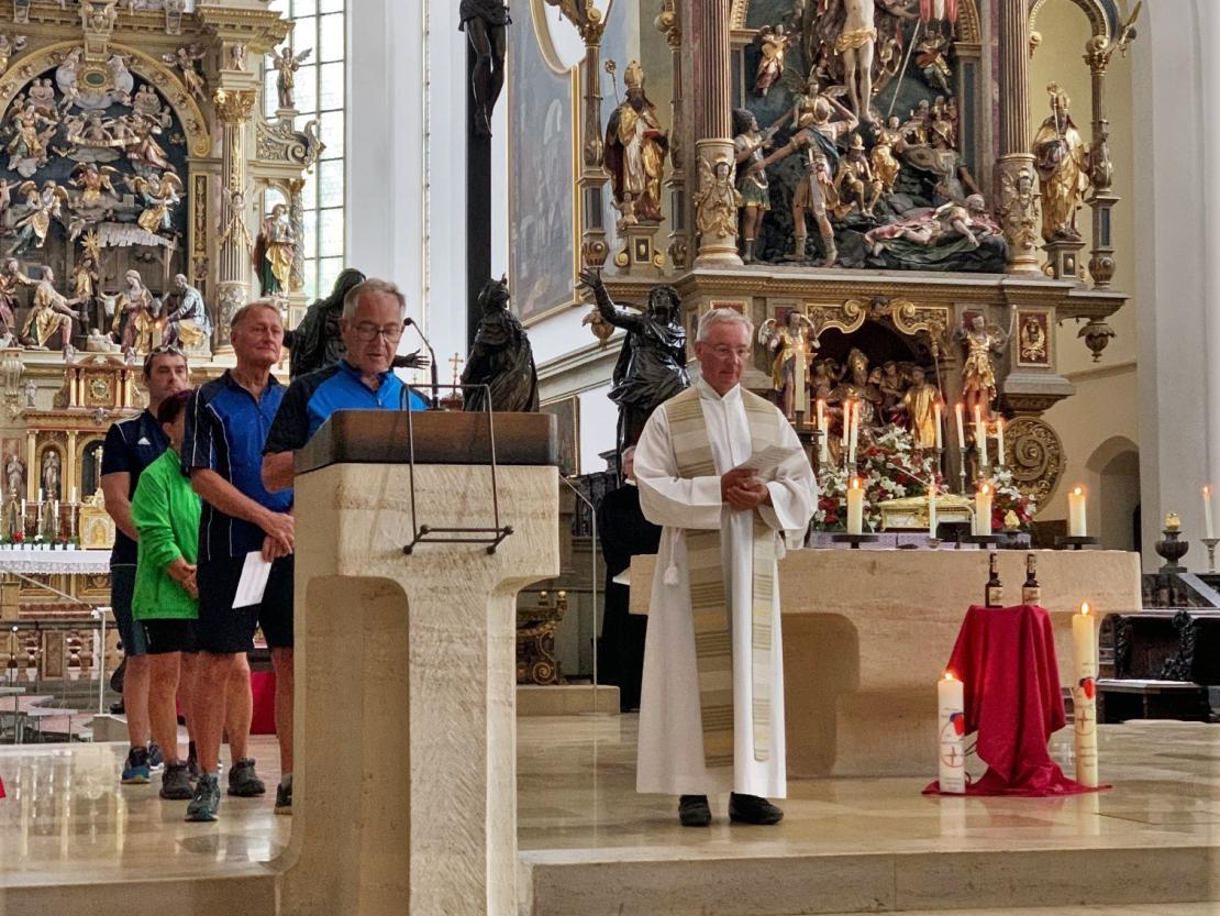 Gottesdienst in der Ulrichsbasilika 