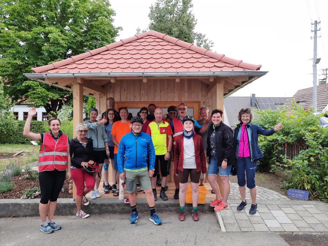  Start der überregionale Radwallfahrt in Wittislingen