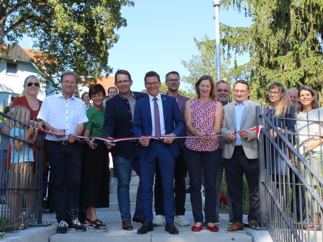 Einweihung "Am Hohlen Schänzle" 