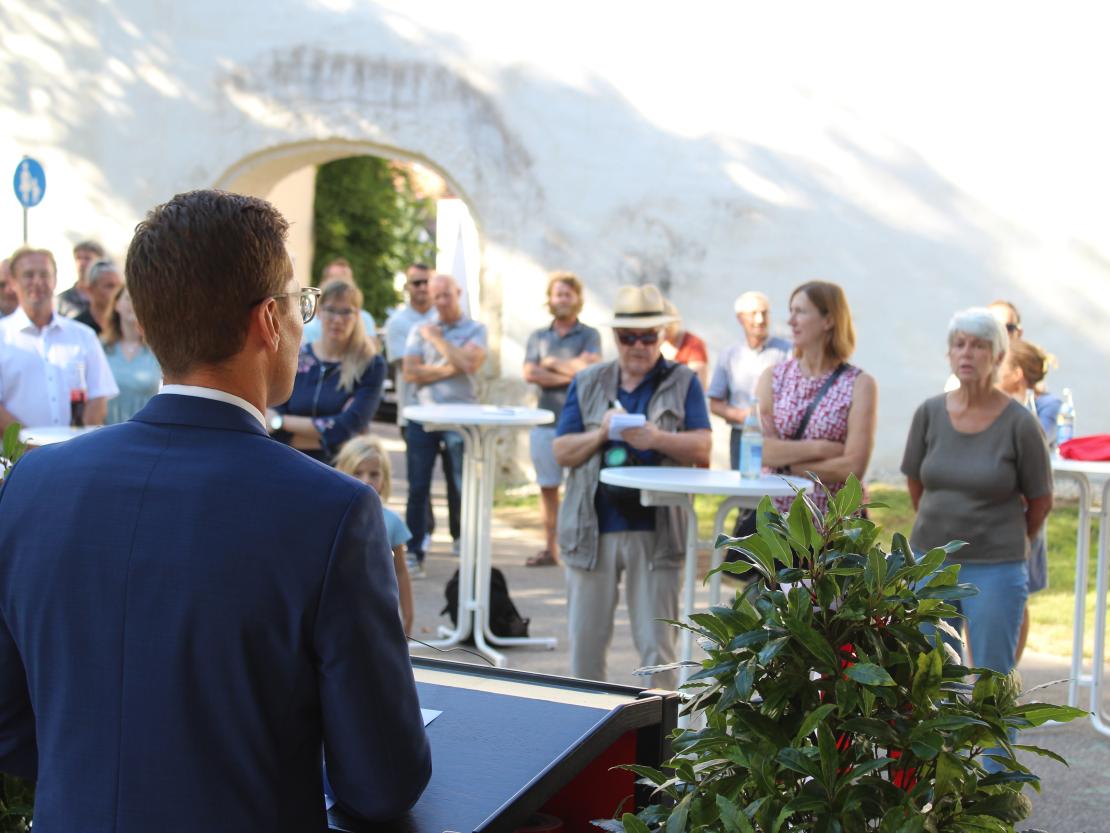 Einweihung "Am Hohlen Schänzle" 