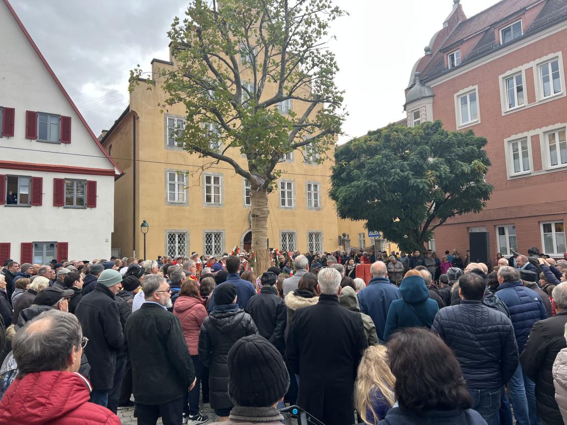 Einweihung Gerd-Müller-Platz