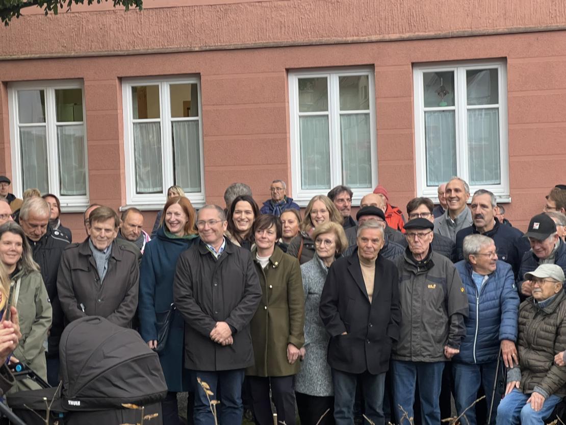 Einweihung Gerd-Müller-Platz