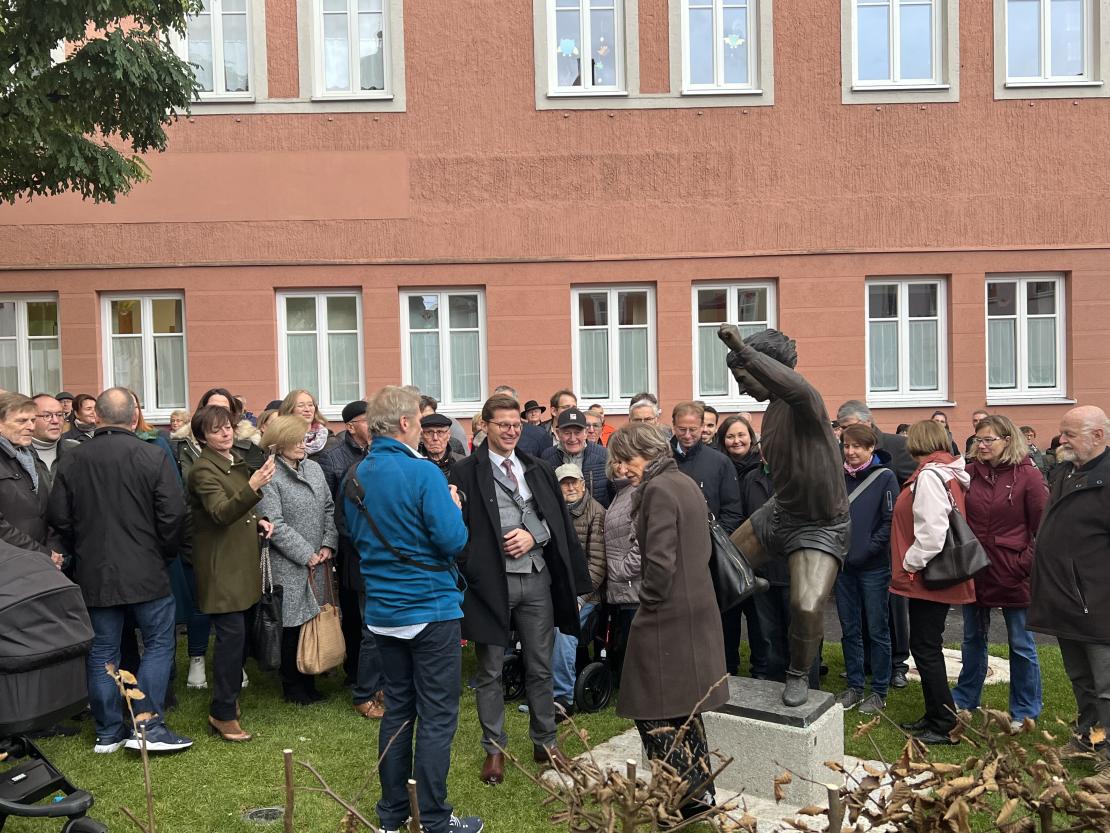 Einweihung Gerd-Müller-Platz