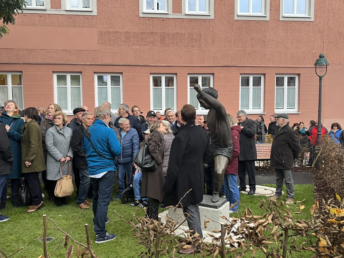 Einweihung Gerd-Müller-Platz