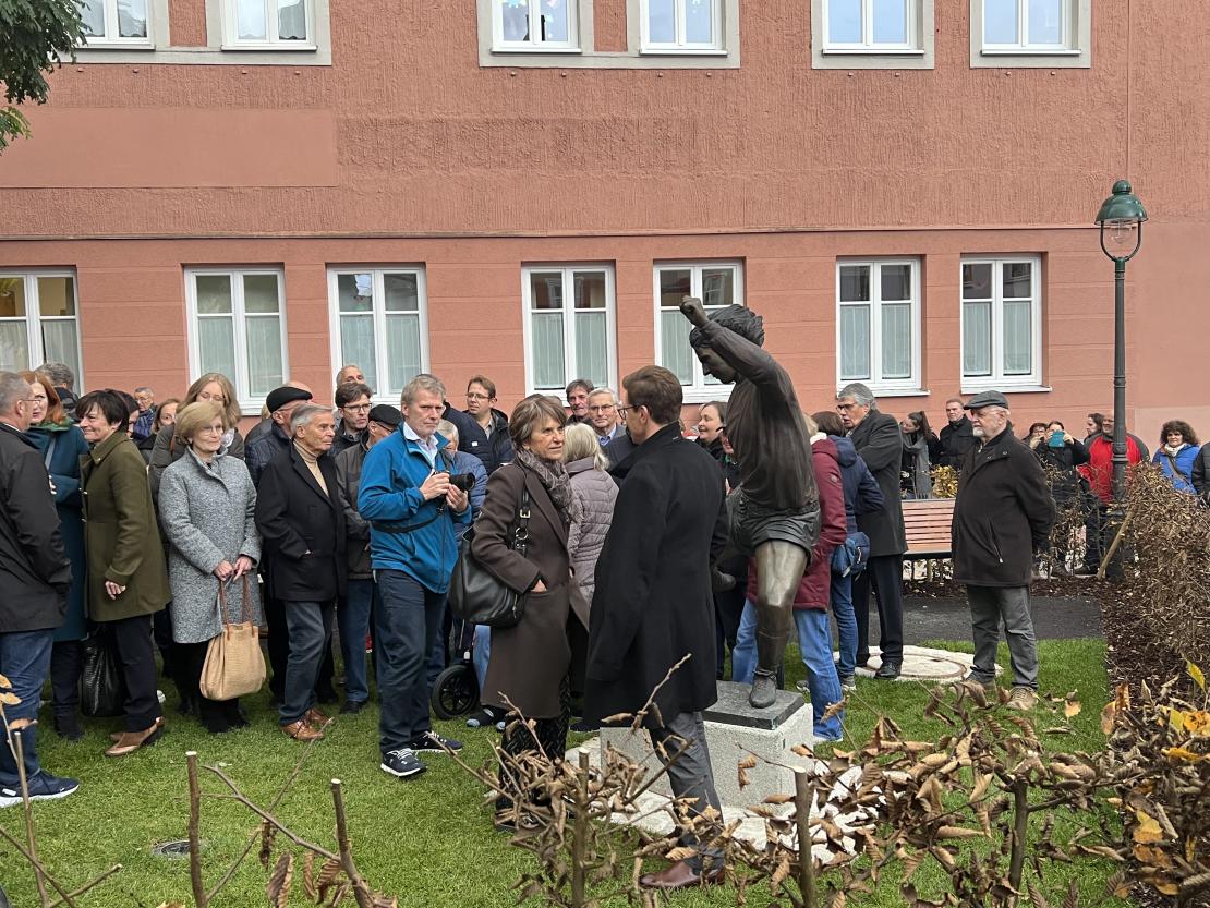 Einweihung Gerd-Müller-Platz