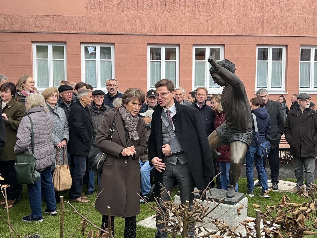 Einweihung Gerd-Müller-Platz