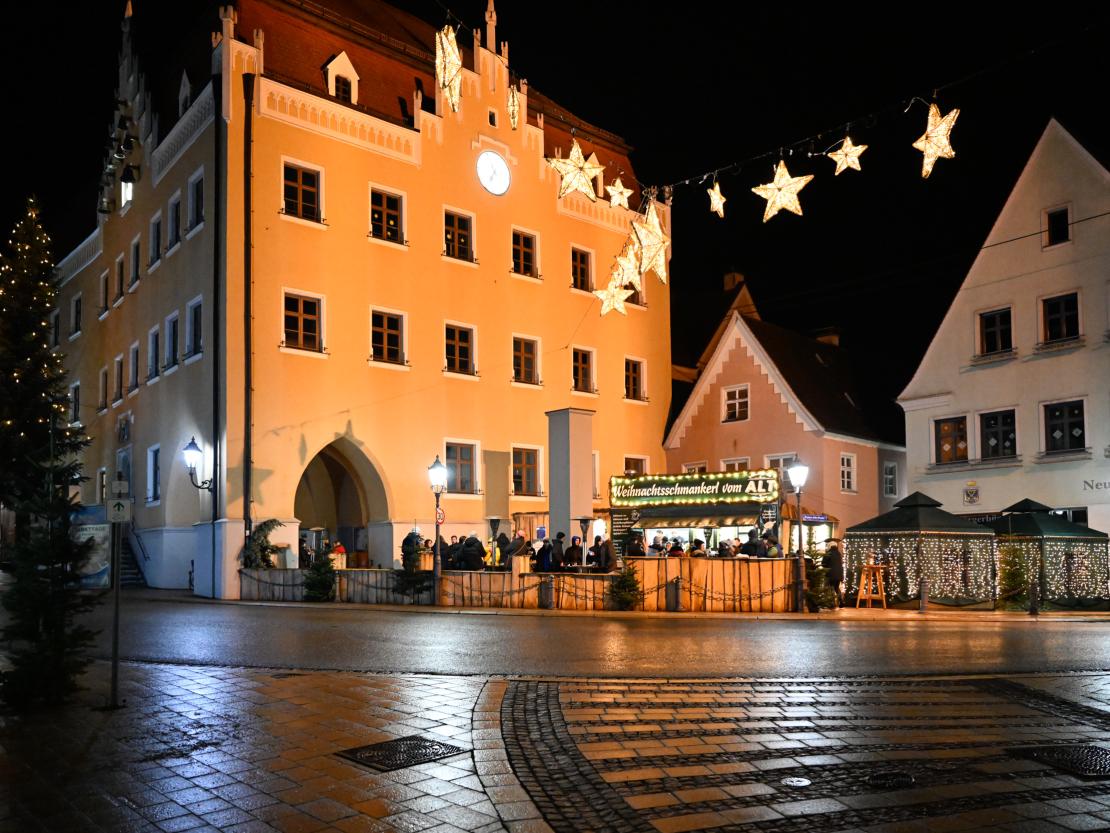 Romantischer Weihnachtsmarkt 2023 in Donauwörth