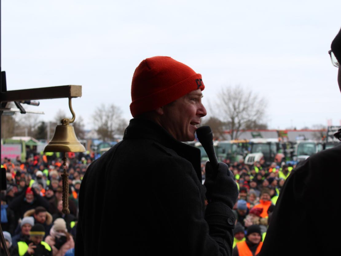 Bauernprotest Nördlingen am 08.01.2024