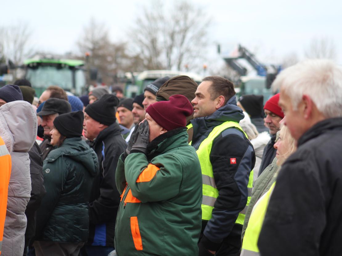 Bauernprotest Nördlingen am 08.01.2024