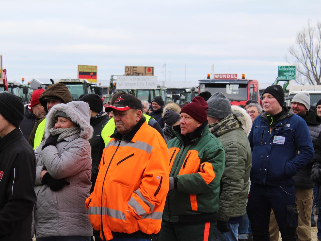 Bauernprotest Nördlingen am 08.01.2024