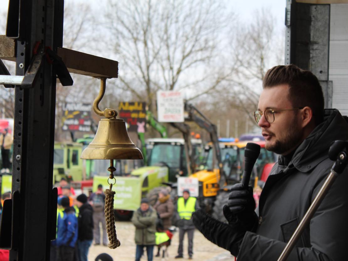 Bauernprotest Nördlingen am 08.01.2024