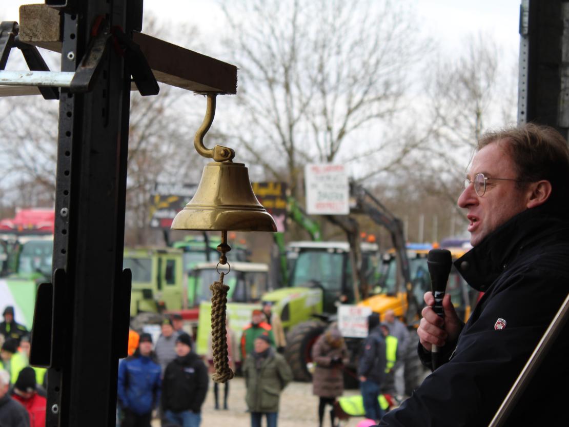 Bauernprotest Nördlingen am 08.01.2024