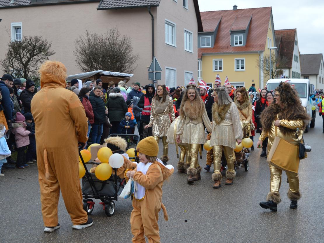 Megesheimer Faschingsumzug.