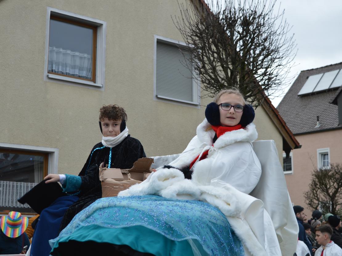 Megesheimer Faschingsumzug.