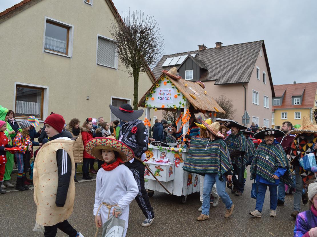Megesheimer Faschingsumzug.