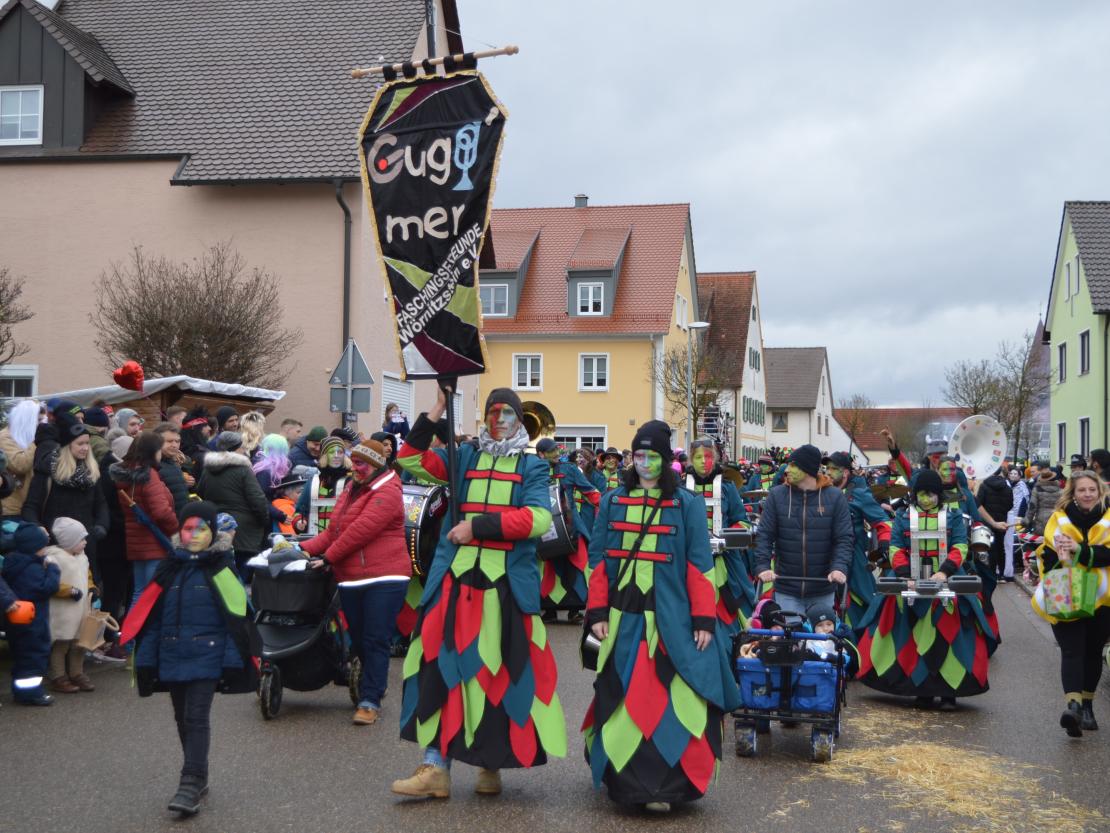 Megesheimer Faschingsumzug.