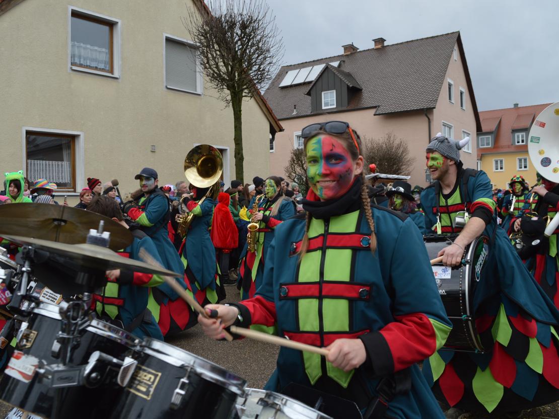 Megesheimer Faschingsumzug.
