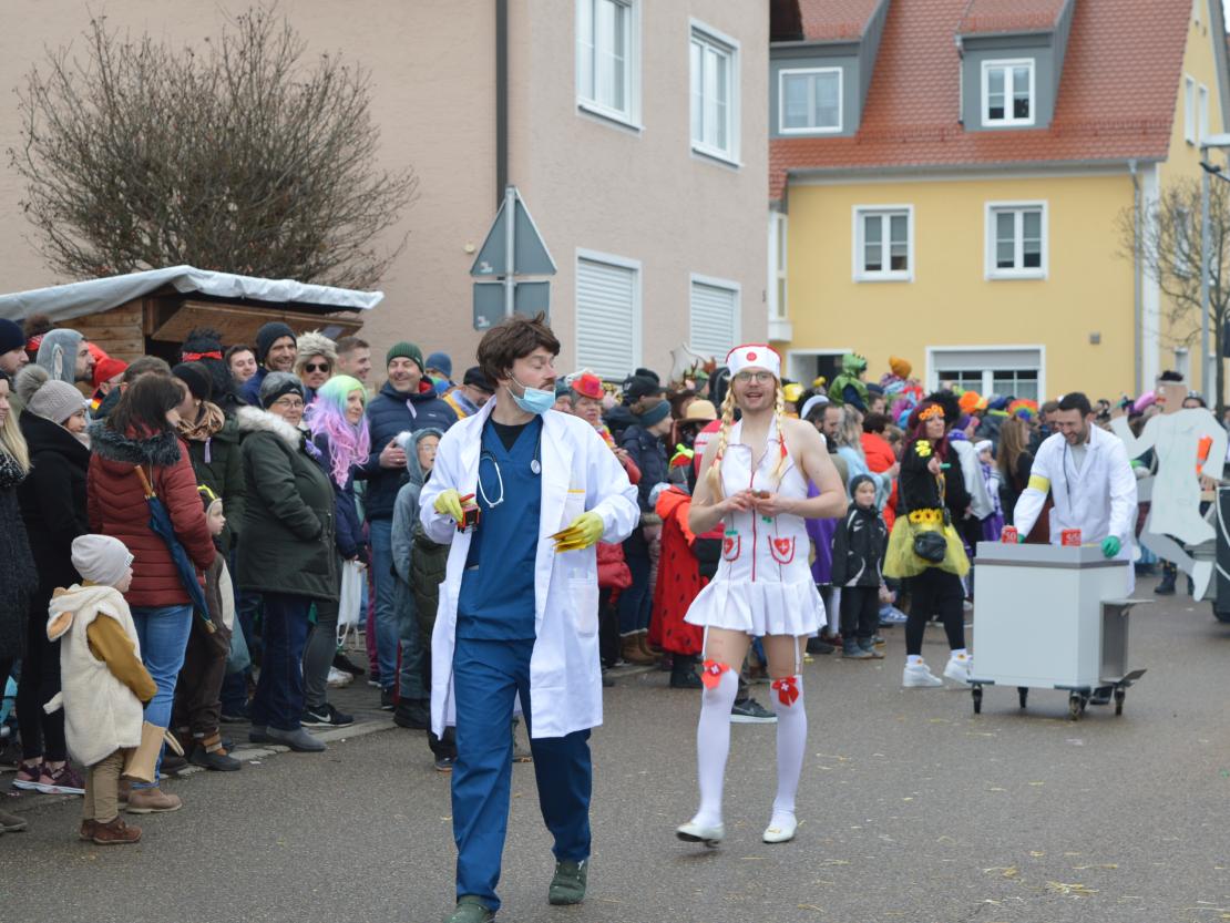Megesheimer Faschingsumzug.