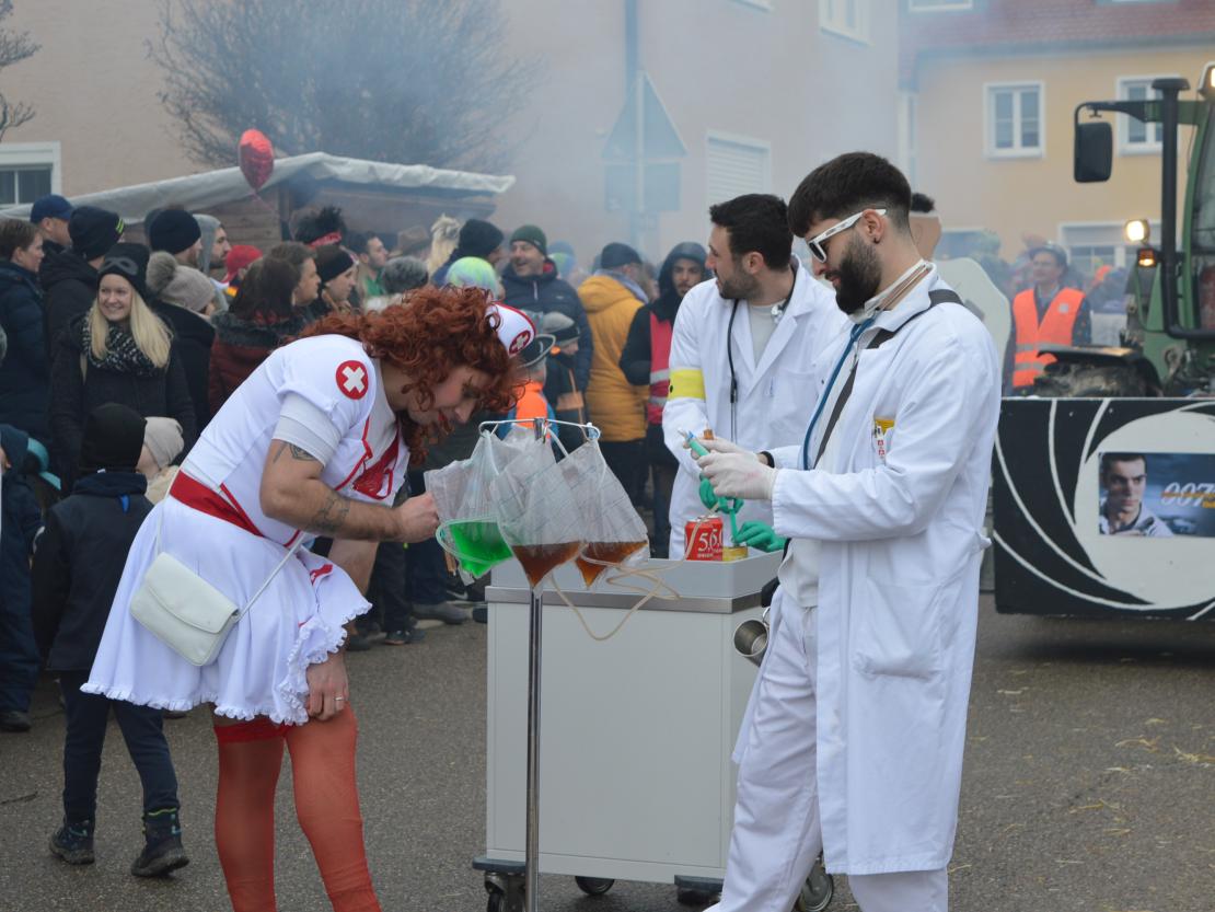 Megesheimer Faschingsumzug.