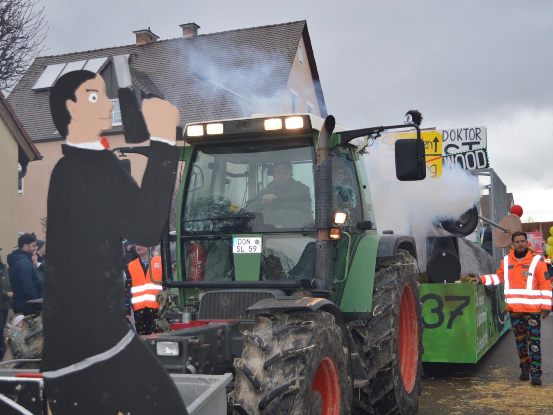 Megesheimer Faschingsumzug.