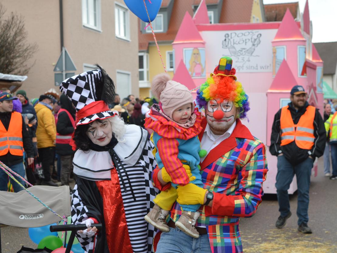 Megesheimer Faschingsumzug.