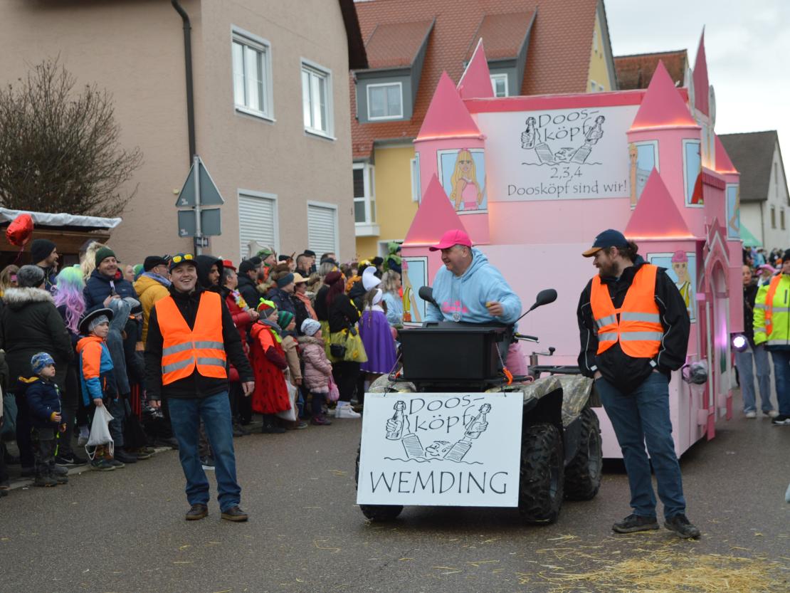 Megesheimer Faschingsumzug.