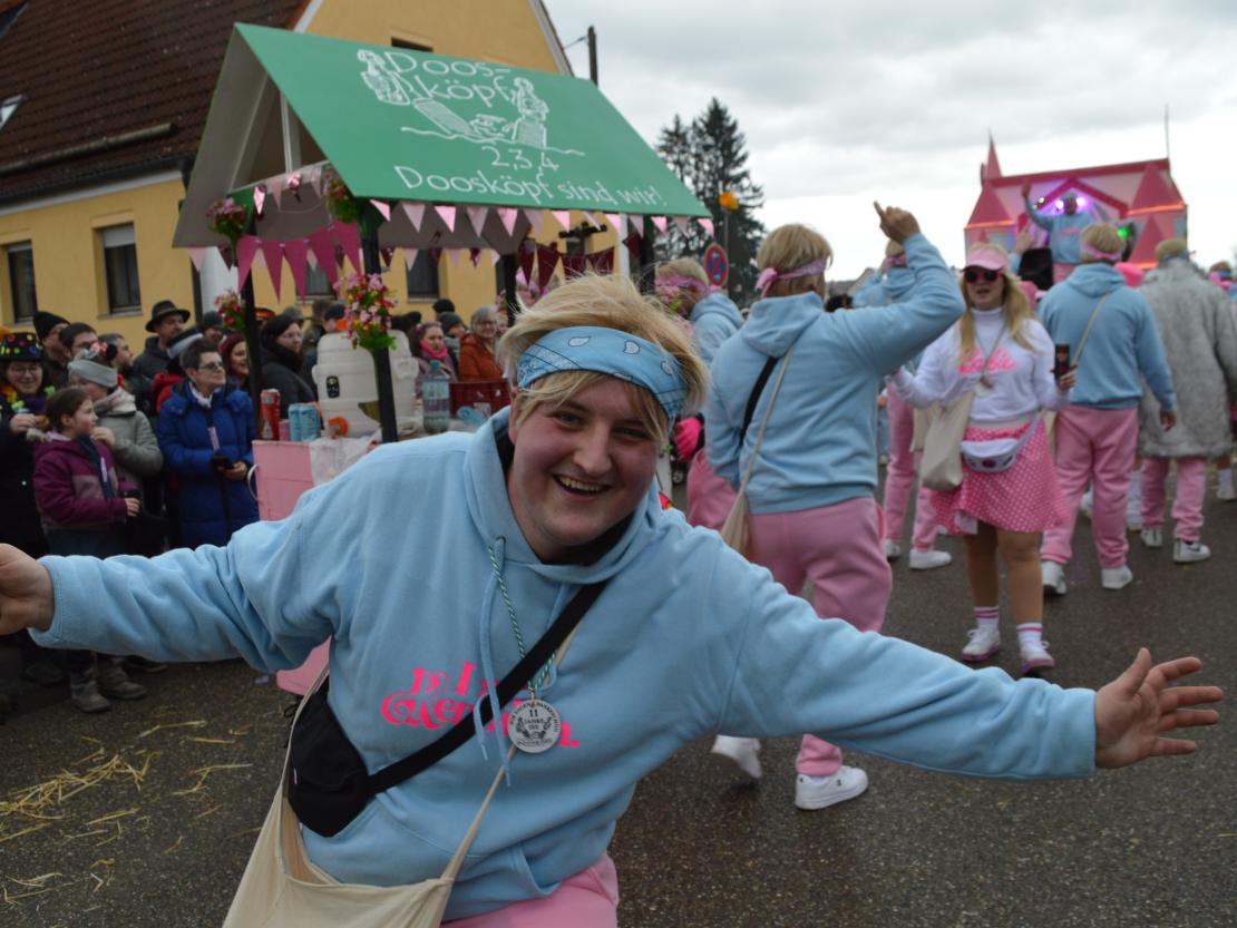 Megesheimer Faschingsumzug.