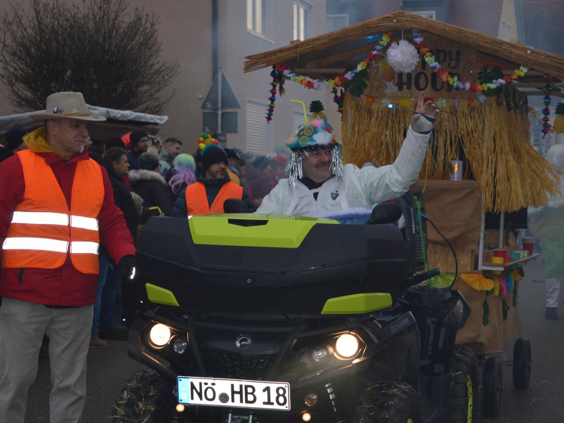 Megesheimer Faschingsumzug.